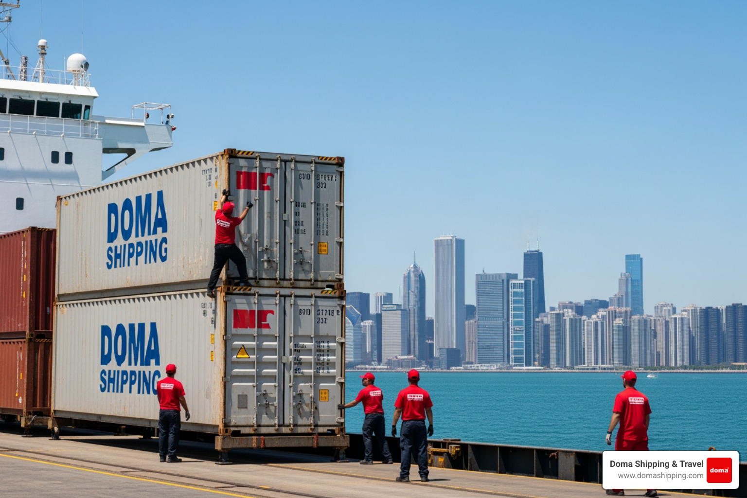 Container from USA to Europe