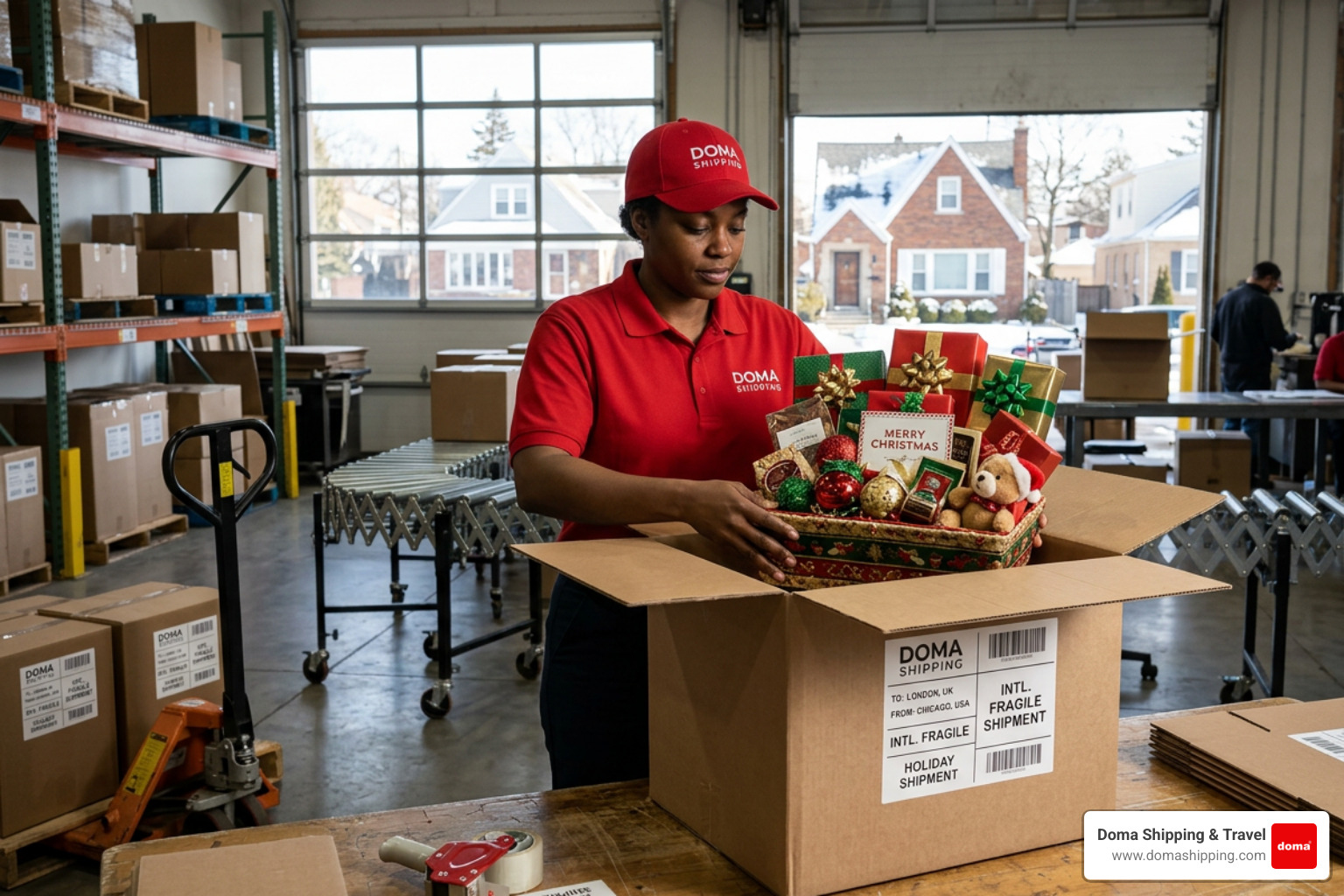 holiday gift baskets international shipping