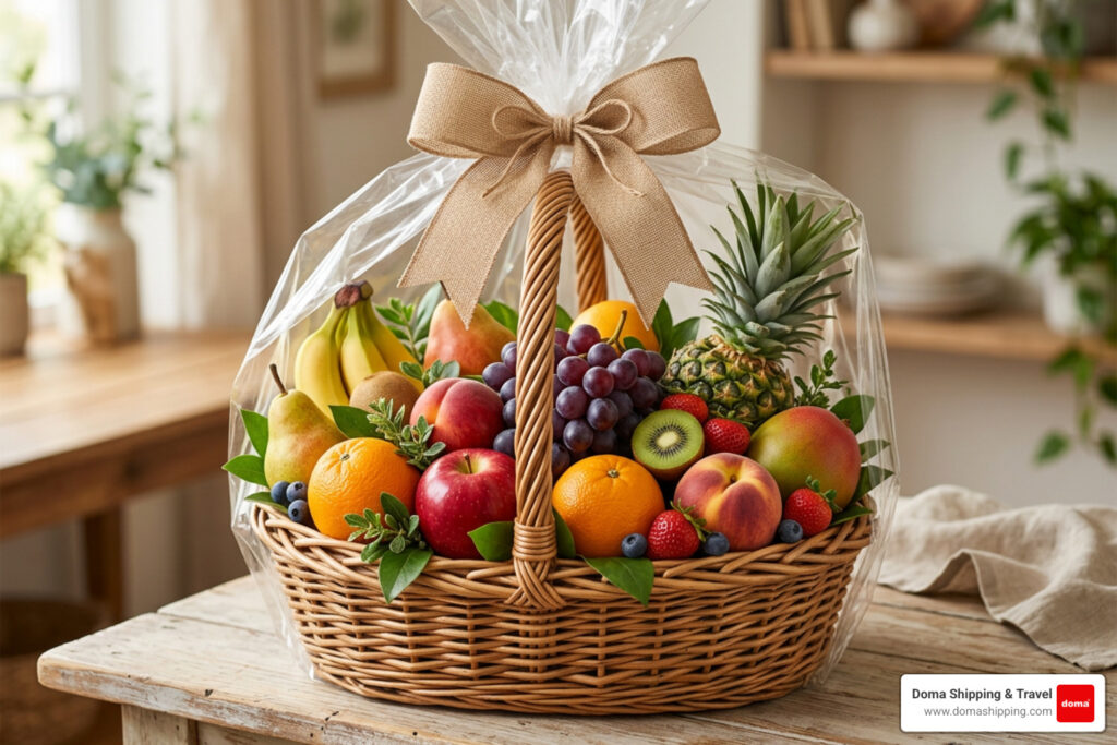 edible arrangements international delivery fresh fruit basket gift
