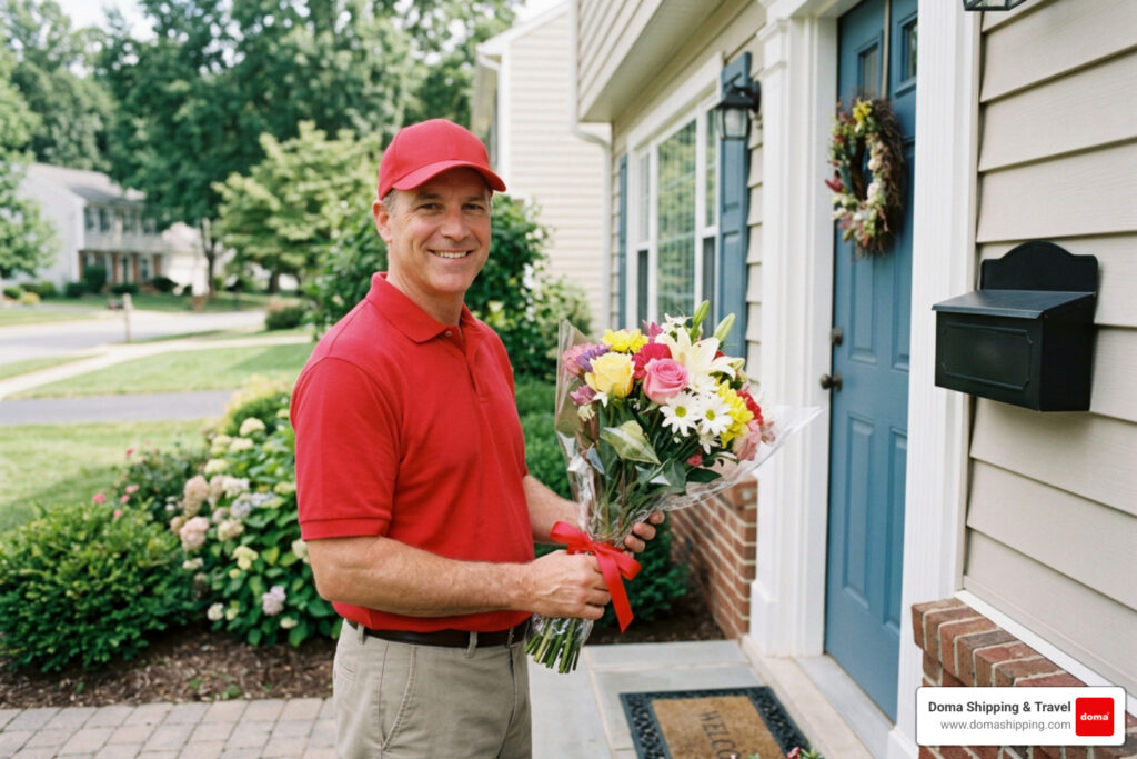 flower cards international delivery