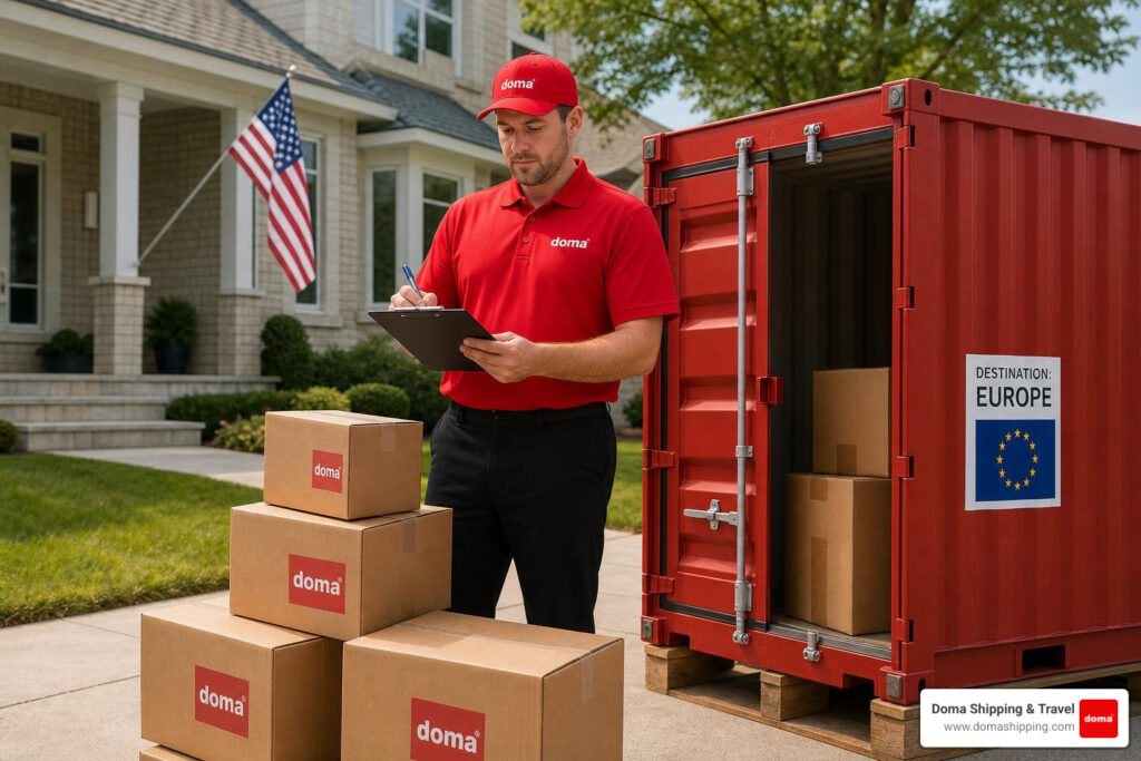 personal items freight forward